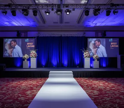Wedding Carpet Installation